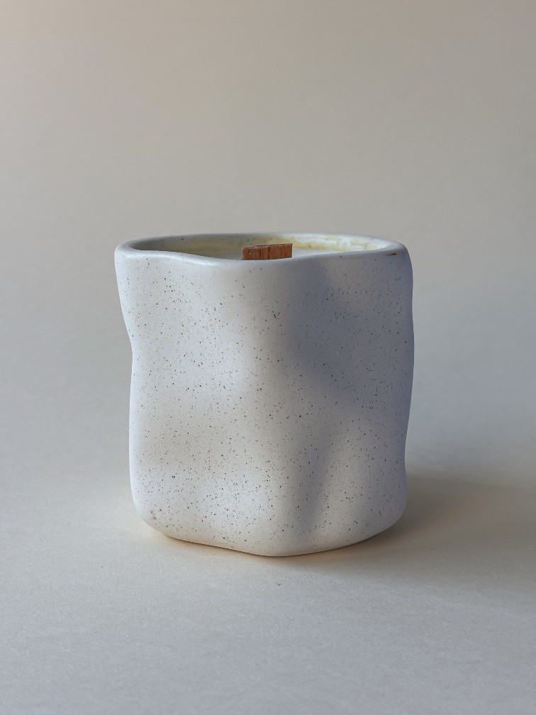 Vela Ceramica Vainilla